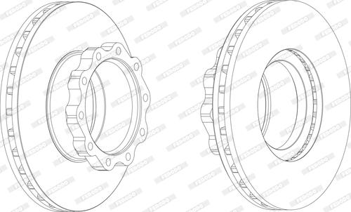 Ferodo FCR144A - Discofreno autozon.pro