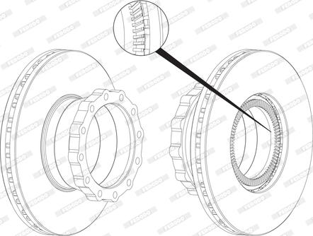 Ferodo FCR148A - Discofreno autozon.pro