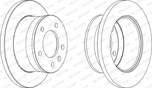 Ferodo FCR154A - Discofreno autozon.pro