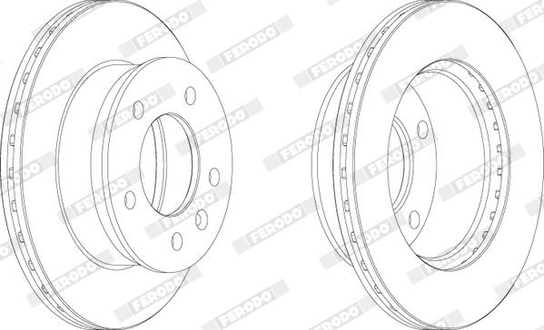 Ferodo FCR153AX - Discofreno autozon.pro