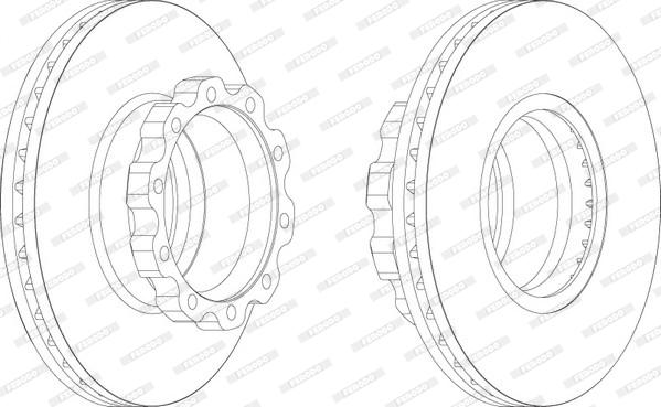 Ferodo FCR160A - Discofreno autozon.pro