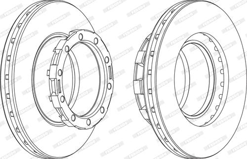 Ferodo FCR168A - Discofreno autozon.pro