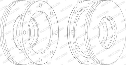 Ferodo FCR106A - Discofreno autozon.pro