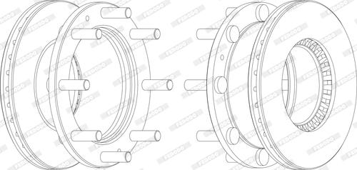 Ferodo FCR107A - Discofreno autozon.pro