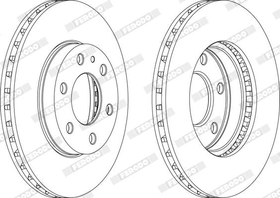 Ferodo FCR314AX - Discofreno autozon.pro