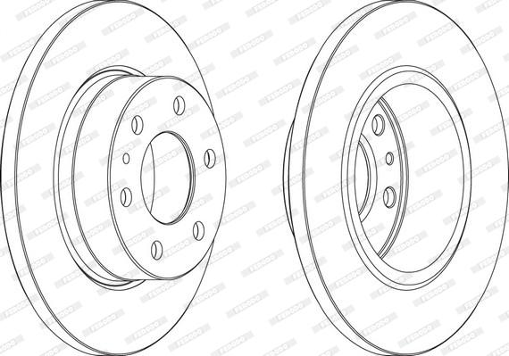 Ferodo FCR315A - Discofreno autozon.pro