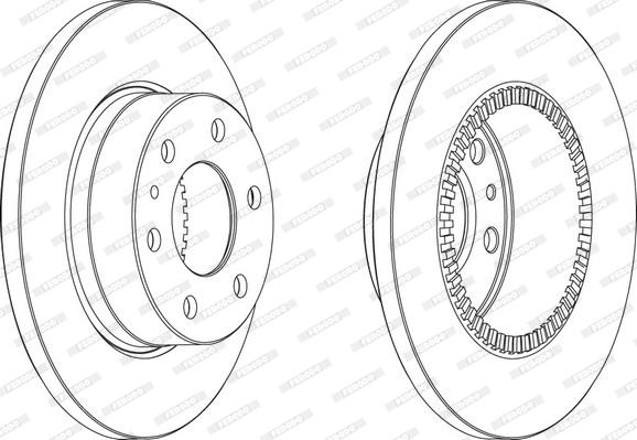 Ferodo FCR316A - Discofreno autozon.pro