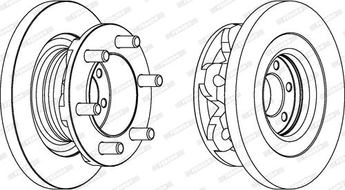 Ferodo FCR313A - Discofreno autozon.pro