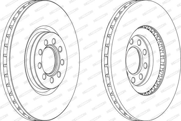 Ferodo FCR317A - Discofreno autozon.pro