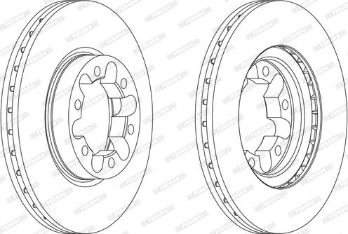 Ferodo FCR339A - Discofreno autozon.pro