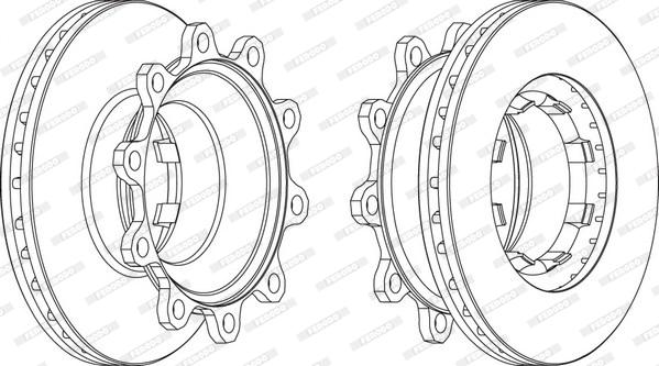 Ferodo FCR293A - Discofreno autozon.pro