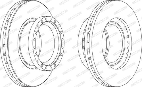 Ferodo FCR281A - Discofreno autozon.pro