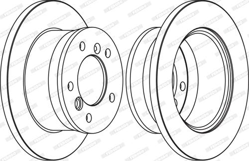 Ferodo FCR229A - Discofreno autozon.pro