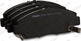 Ferodo FDB904-D - Kit pastiglie freno, Freno a disco autozon.pro