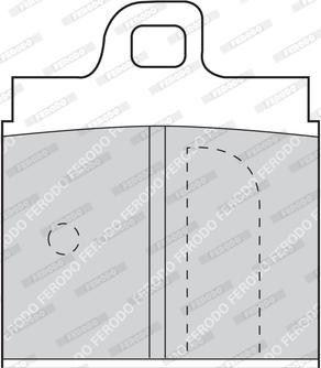Ferodo FDB92 - Kit pastiglie freno, Freno a disco autozon.pro