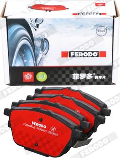 Ferodo FDB4993-S - Kit pastiglie freno, Freno a disco autozon.pro