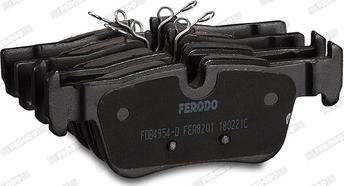 Ferodo FDB4954-D - Kit pastiglie freno, Freno a disco autozon.pro