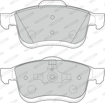 Ferodo FDB4951 - Kit pastiglie freno, Freno a disco autozon.pro