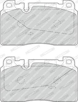 Ferodo FDB4908 - Kit pastiglie freno, Freno a disco autozon.pro