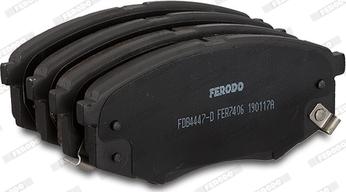 Ferodo FDB4447-D - Kit pastiglie freno, Freno a disco autozon.pro