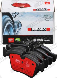 Ferodo FDB4487-S - Kit pastiglie freno, Freno a disco autozon.pro