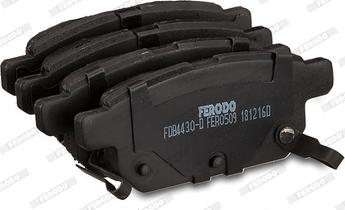 Ferodo FDB4430-D - Kit pastiglie freno, Freno a disco autozon.pro