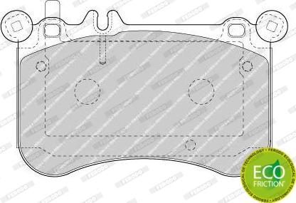 Ferodo FDB4696 - Kit pastiglie freno, Freno a disco autozon.pro