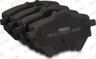 Ferodo FDB4680-D - Kit pastiglie freno, Freno a disco autozon.pro