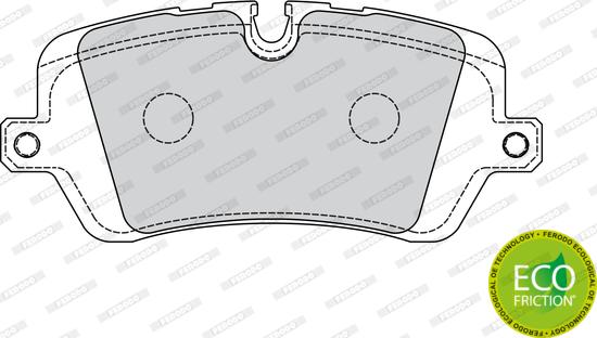 Ferodo FDB4678 - Kit pastiglie freno, Freno a disco autozon.pro