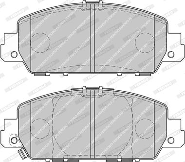 Ferodo FDB4673-D - Kit pastiglie freno, Freno a disco autozon.pro