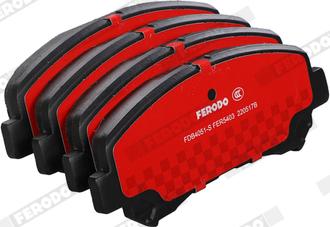 Ferodo FDB4051-S - Kit pastiglie freno, Freno a disco autozon.pro