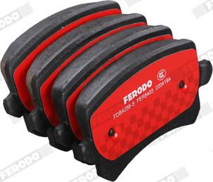 Ferodo FDB4058-S - Kit pastiglie freno, Freno a disco autozon.pro