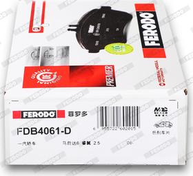 Ferodo FDB4061-D - Kit pastiglie freno, Freno a disco autozon.pro