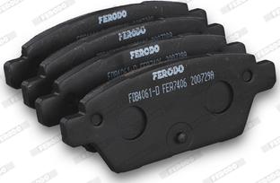 Ferodo FDB4061-D - Kit pastiglie freno, Freno a disco autozon.pro