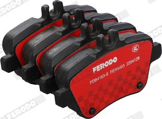 Ferodo FDB4163-S - Kit pastiglie freno, Freno a disco autozon.pro