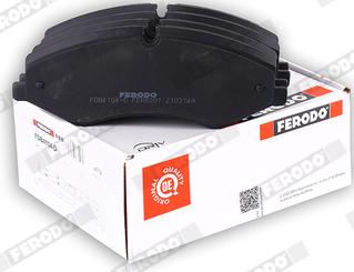 Ferodo FDB4104-D - Kit pastiglie freno, Freno a disco autozon.pro