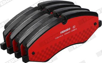 Ferodo FDB4104-S - Kit pastiglie freno, Freno a disco autozon.pro