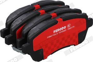 Ferodo FDB4110A-S - Kit pastiglie freno, Freno a disco autozon.pro