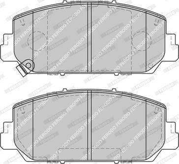 Ferodo FDB4880-D - Kit pastiglie freno, Freno a disco autozon.pro