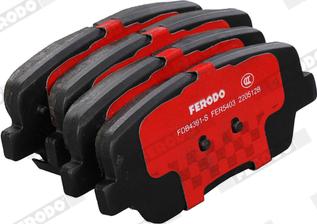 Ferodo FDB4391-S - Kit pastiglie freno, Freno a disco autozon.pro