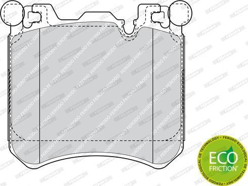 Ferodo FDB4351 - Kit pastiglie freno, Freno a disco autozon.pro