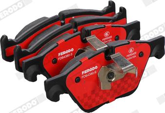 Ferodo FDB4380-S - Kit pastiglie freno, Freno a disco autozon.pro