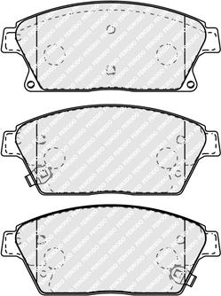 Ferodo FDB4264G - Kit pastiglie freno, Freno a disco autozon.pro