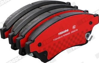 Ferodo FDB4262-S - Kit pastiglie freno, Freno a disco autozon.pro