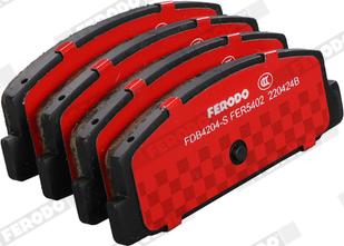 Ferodo FDB4204-S - Kit pastiglie freno, Freno a disco autozon.pro