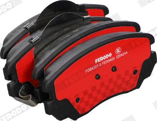 Ferodo FDB4207-S - Kit pastiglie freno, Freno a disco autozon.pro