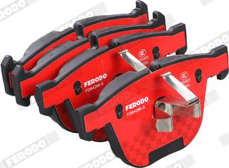 Ferodo FDB4286-S - Kit pastiglie freno, Freno a disco autozon.pro