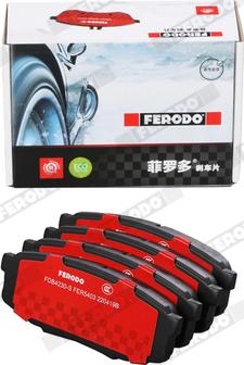 Ferodo FDB4230-S - Kit pastiglie freno, Freno a disco autozon.pro