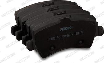 Ferodo FDB4237-D - Kit pastiglie freno, Freno a disco autozon.pro