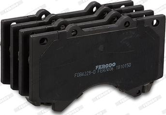 Ferodo FDB4229-D - Kit pastiglie freno, Freno a disco autozon.pro